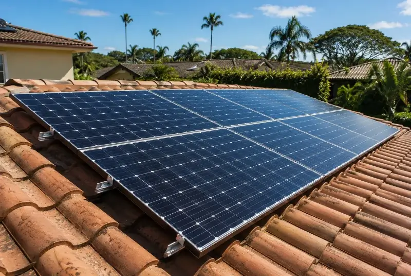 Installation de panneaux solaires à Labastide-Gabausse